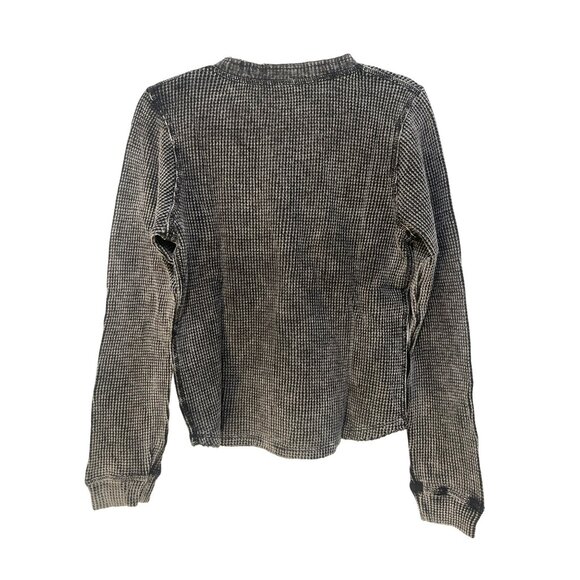 Revolve Mono b Waffle Thermal Athleisure Top NWT - Picture 2 of 3